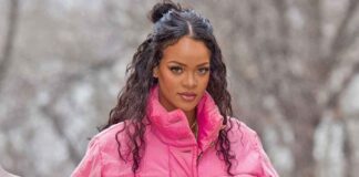 Rihanna Once Raise The Temperatures In A Bejewelled Br* Showcasing Her Racy Cleav*ge