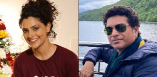 Saiyami Kher impresses Sachin Tendulkar with her 'Ghoomer' style bowling