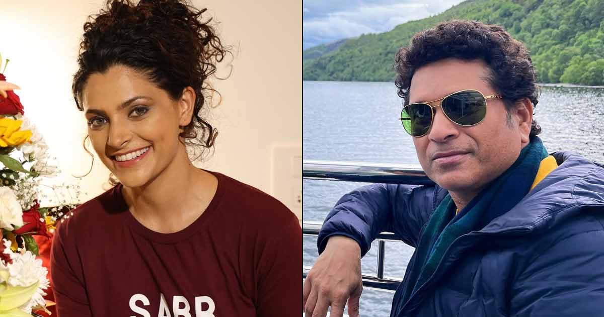 Saiyami Kher impresses Sachin Tendulkar with her 'Ghoomer' style bowling