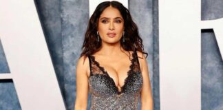Salma Hayek Looked Jaw Dropping In A Long Floor Length Gown
