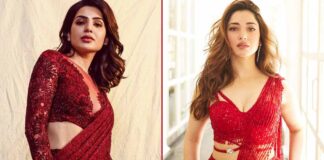 Samantha vs Tammanaah Bhatia Fashion Face-Off: Who Raised The Boldness Quotient In Deep-Plunging Necklines With Red Saree With Slit?