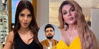 Sherlyn Chopra Mocks Rakhi Sawant Siding Adil Khan, Lies On The Floor To Create Drama & Says “Agli Baar Jab Woh Nautanki Kare Toh…” Sherlyn Chopra Mocks Rakhi Sawant Siding Adil Khan, Lies On The Floor To Create Drama