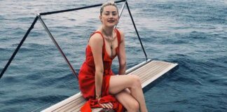 When Amber Heard's Crisp White Shirt For The Casual Street Style Turned Into A S*xy One As She Flashed Her N*pples Through It