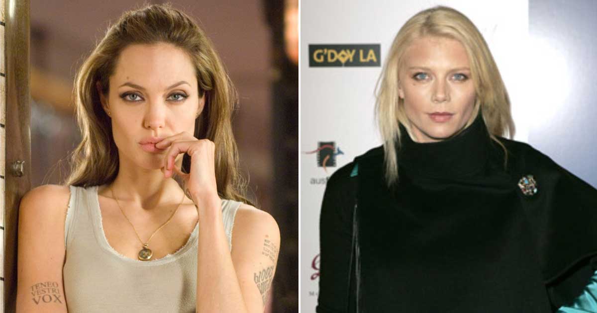 When Angelina Jolie Secured Peta Wilson In Place & Then Locked Lips With The Australian Beauty - Check Out The Pictures