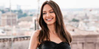 When Angelina Jolie Slipped Into A Chic Pink Bralette & Seamless Skirt, Proving That This Barbie Is S*xy