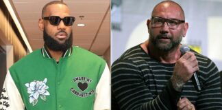 When Dave Bautista Said “S*ck My Balls” Giving A Fiery Response To Homophobic Slur Painted At LeBron James’ Gate & Added, “I’m A Proud Son Of A Lesbian” When Dave Bautista Said "S*ck My Balls" Giving A Fiery Response To Homophobic Slur Painted At LeBron James' Gate; Read On