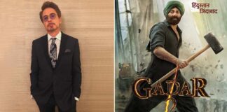 When Gadar 2 Star Sunny Deol Was Compared To Robert Downey Jr’s Iron Man Walk, The Latter’s Reaction To It Made The Netizens Say “Paaji Needs No Tin Suit, His 2.5 Kilo Ka Haath Are Enough” When Gadar 2 Star Sunny Deol Was Compared To Robert Downey Jr's Iron Man Walk, The Latter's Reaction Could Not Help Internet 'Not React'