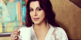 When Pooja Bedi Turned A S*x Goddess For This Kamsutra Ad Feeling Her Body In An Open Shirt Sensually Posing All Wet & Dreamy