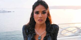 When Salma Hayek Dropped Jaws In A Buttoned-Down Shirt Showcasing Her Racy Cleav*ge