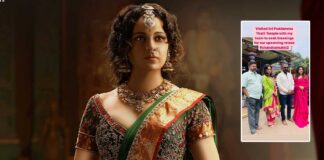 Ahead of ‘Chandramukhi 2’ release, Kangana seeks blessings at Sri Peddamma Thalli Temple