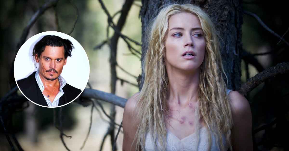 Amber Heard's Face Covered In Blood Will Remind You Of Her Bruise Kit From Johnny Depp Trial
