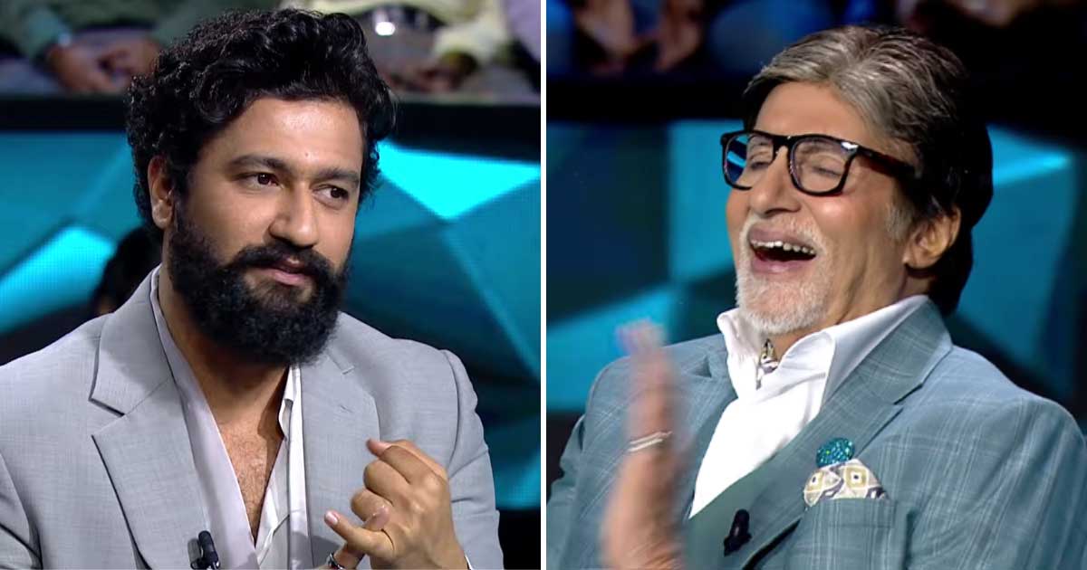 Amitabh Bachchan, Vicky Kaushal bond over cricket on 'KBC 15'