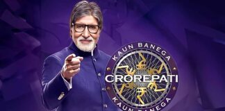 Amitabh Bachchan wears 'veshti' to celebrate Ganeshotsava on 'KBC 15' set