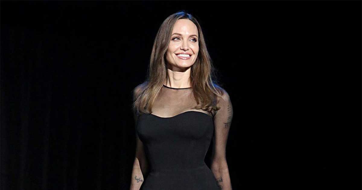 Angelina Jolie Wore Nothing But A Piece Of Silk Cloth In This Too Hot-To-Handle Photoshoot - Take A look!