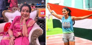 Asha Bhosle makes a faux pas, wishes Jyothi Yarraji for winning Gold at Asian Games