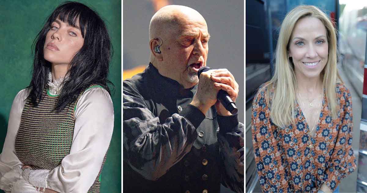 Billie Eilish, Peter Gabriel, Sheryl Crow & others to protest gun violence in US with live events