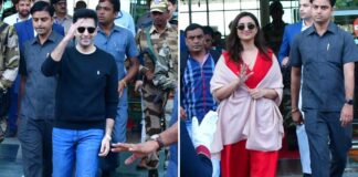 Cheering crowd, giant hoarding welcome Ragneeti in Udaipur