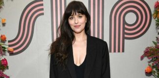 Dakota Johnson Once Ditched Her Bra Letting Her N*pples Poke Through A Rust Satin Slip Dress