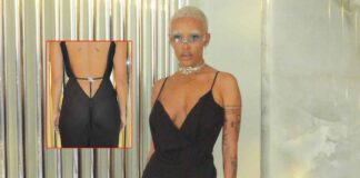 Doja Cat Ranting About Her OOTD With A Plunging Back Thong Revealing Gown That Left Her 'V*gina Out Swinging In The Breeze'