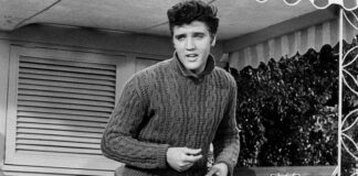 Elvis Presley screamed insults at himself while watching his own film in theatre