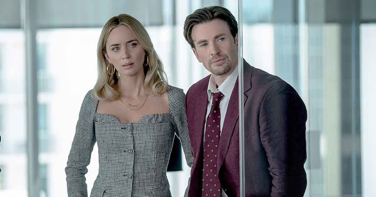 Emily Blunt, Chris Evans are pharmaceutical representatives in 'Pain Hustlers' Trailer