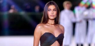 Hailey Bieber Opts For A Dual-Toned Bodysuit & Ditches Her Pants While Making Every Head Turns