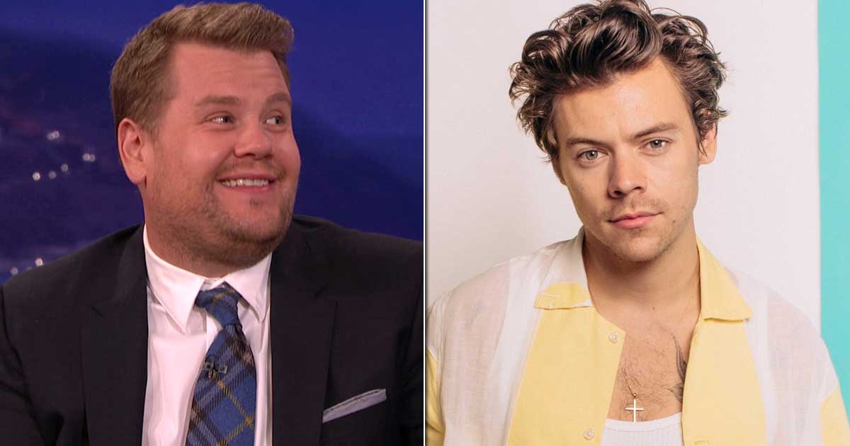 Harry Styles, James Corden break major traffic rule on bike ride in London