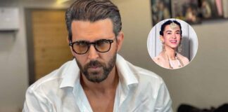 Hrithik Roshan goes shirtless and flaunts his washboard abs, Saba Azad reacts