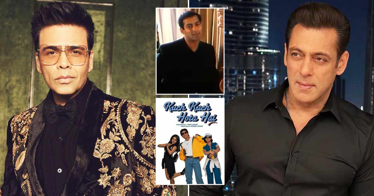 Karan Johar Once Cried & Begged In Front Of Salman Khan As He Wanted To Wear Torn Jeans In Famous Kuch Kuch Hota Hai Song SaajanJi Ghar Aaye To Make It A Trend