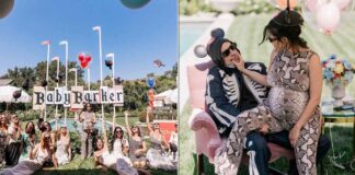 Kourtney Kardashian shares new pics from baby shower 'of my dreams'
