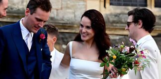 Michelle Dockery ties knot with Jasser Waller-Bridge in London
