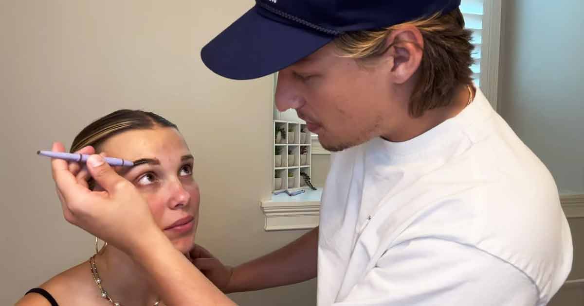 Millie Bobby Brown's Fiance Jake Bongiovi Sets The Bar Too High For Couples As He Does The Stranger Things Star's Makeup While Giving Insight Into Their Lovelife: "I Was Taken Aback"