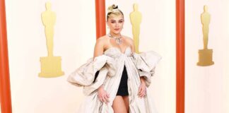 Oppenheimer Star Florence Pugh Goes Br*less Under A Bridal-Inspired Sheer Mesh Gown, Taking It Up A Notch With Her Spunky Hairstyle!