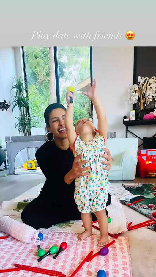 Priyanka Chopra Jonas enjoys play date with her daughter Malti