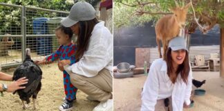 Priyanka seen enjoying ‘farm life’ with daughter Malti ahead of cousin Parineeti’s wedding