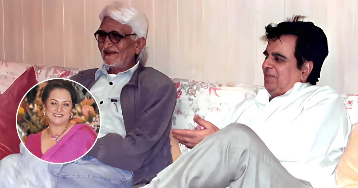 Saira Banu recounts when M.F. Hussain began sketching a portrait of Dilip Kumar