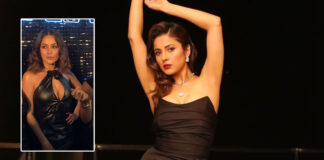 Shehnaaz Gill Gets Trolled As She Pops Champagne Wearing A Little Black Leather Dress With Deep Cleav*ge, Netizens Say “She Changed Fully”