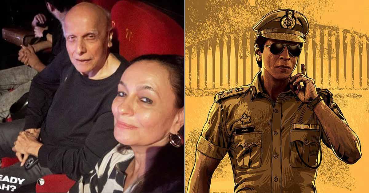 SRK hints of ‘more movies’ as Soni Razdan, Mahesh Bhatt watch ‘Jawan’ on date night