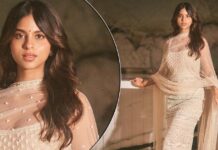 Suhana Khan Looks Timeless As She Aced The Festive Mood In Falguni Shane Peacock’s Off-White Chikankari Kurta Set Giving Us The Perfect 'Rishta Pakka' Vibe