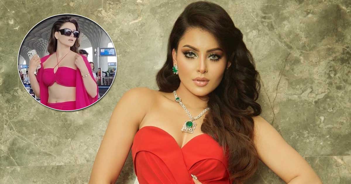 Urvashi Rautela Dons A S*xy Pink-Coloured Cleav*ge-Popping Thigh-High Slit Co-Ord Set At An Airport & Gets Brutally Trolled, Netizens React - See Video Inside