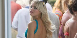 When Margot Robbie Embraced Her Punk Rock Side In A Mesh Outfit