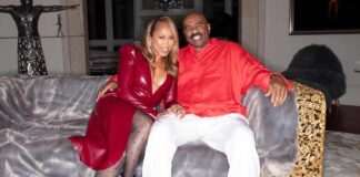 When Steve Harvey's Wife Marjorie Elaine Threatened To Leave Him After She Caught Him On A Call With A Mysterious Lady!