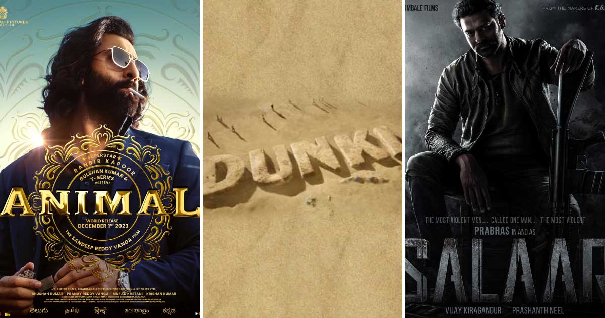 1000+ Crore Box Office Predicted For Bollywood In December: Starting From Ranbir Kapoor's Animal To Shah Rukh Khan's Dunki, With Six Superstar Releases It Indeed Will Be A Merry Christmas & A Happy New Year!