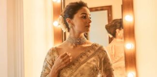 Alia Bhatt wears wedding saree for 69th National Film Awards; hubby Ranbir films her as she accepts honour