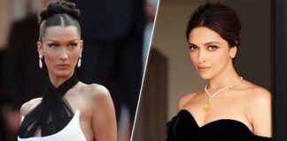 Bella Hadid vs Deepika Padukone Fashion Face-Off: Who Aced This Chic Laced Up Body-Hugging Dolce & Gabbana Black Dress Look Better?