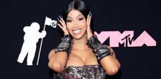 Cardi B Flaunts Her Busty Assets In A Plunging Satin & Lace Red Gown As She Confidently Greets The Paps Post Her 31st Birthday Celebration With Offset