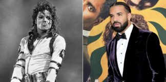 Drake Gets A Lot Of Flak For Sharing Michael Jackson's Edited Pic After Sharing The Top Spot With The King Of Pop