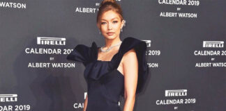 Gigi Hadid Once Went Braless Underneath A Nude Color Top & Flashed Pasties!