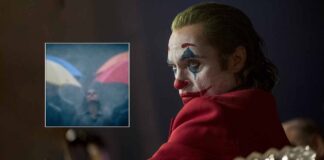 Joaquin Phoenix is dancing in the rain in new 'Joker 2' image