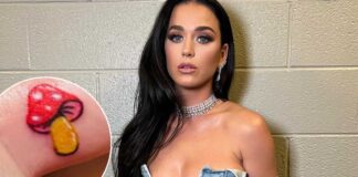 Katy Perry gets new ink on her finger